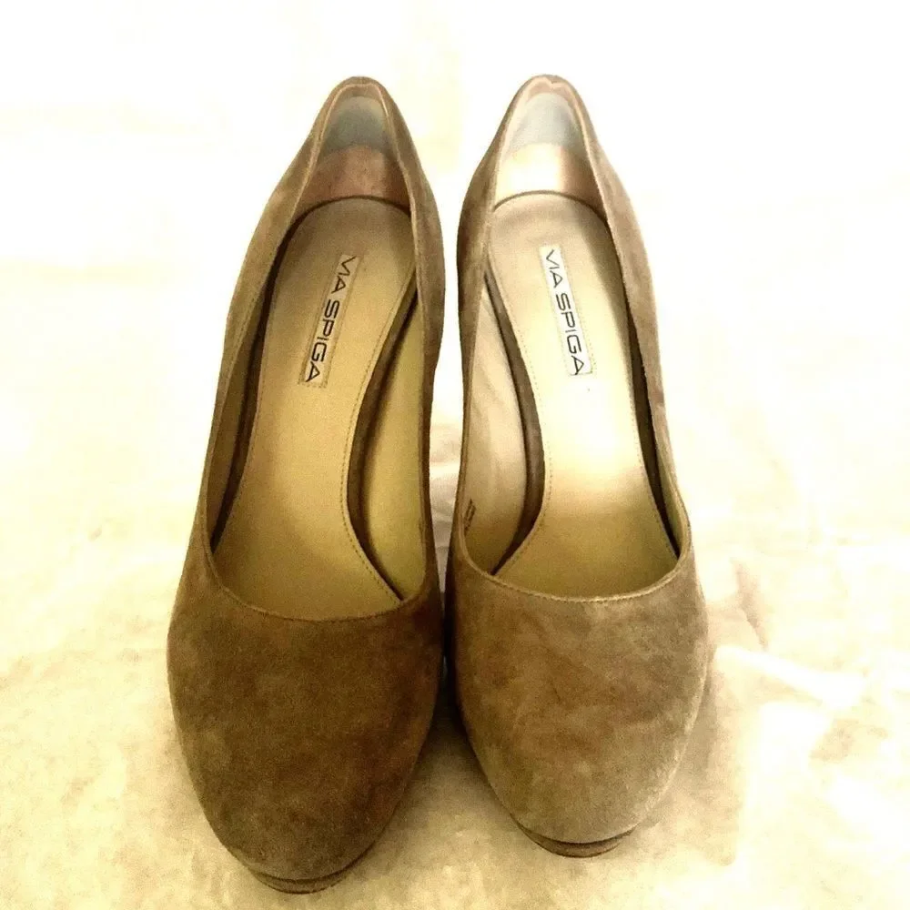 Via SPIGA Suede High Heels